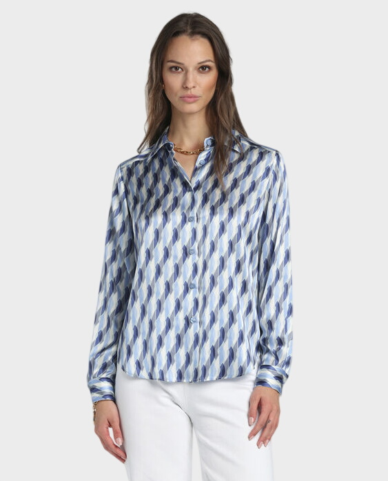 Niebieska koszula Belpasso - Image #0