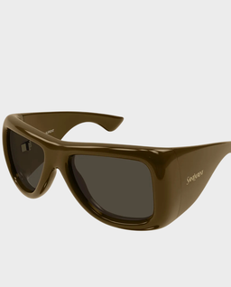 Oliwkowe okulary przeciwsłoneczne - Image #1