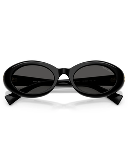 Czarne okulary przeciwsłoneczne z logo - Image #1