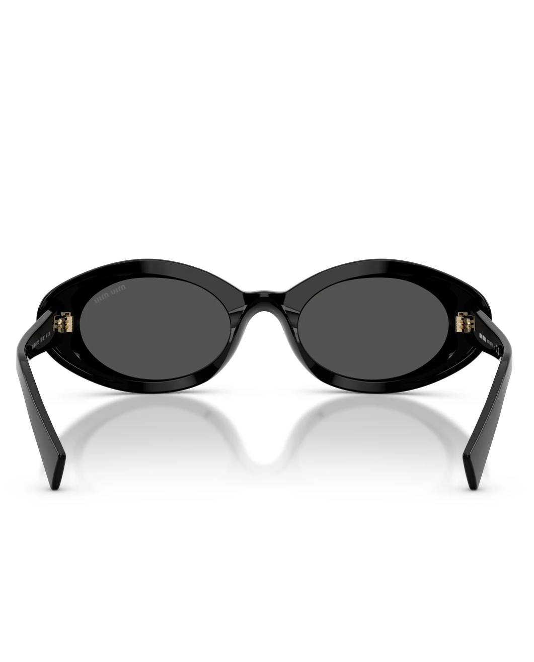 Czarne okulary przeciwsłoneczne z logo - Image #2