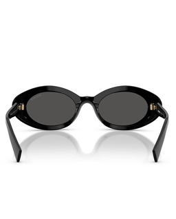 Czarne okulary przeciwsłoneczne z logo - Image #2