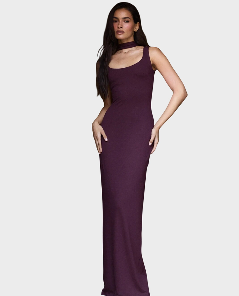 Maxi sukienka z wiskozy Liv Cherry