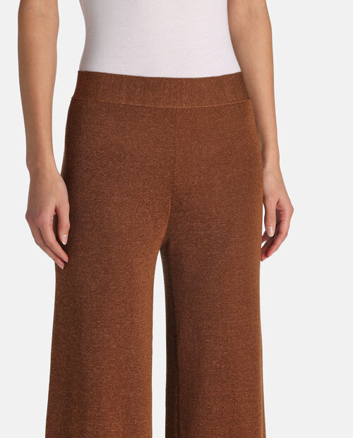 Brązowe dzianinowe spodnie Concilio - Image #3