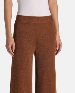 Brązowe dzianinowe spodnie Concilio - Image #3