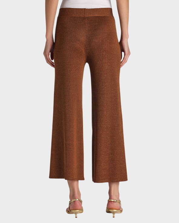 Brązowe dzianinowe spodnie Concilio - Image #1