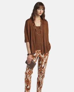 Brązowy kardigan Cammino - Image #2