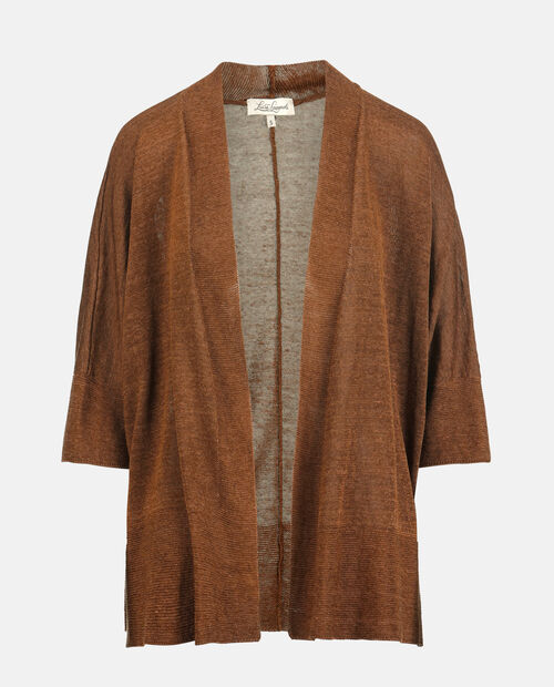 Brązowy kardigan Cammino - Image #5