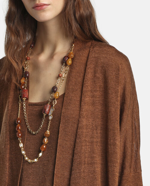 Brązowy kardigan Cammino - Image #3