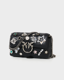 Czarna torebka Micro Love Bag Puff C - Image #2
