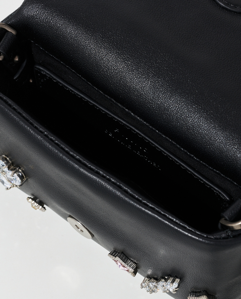 Czarna torebka Micro Love Bag Puff C - Image #6