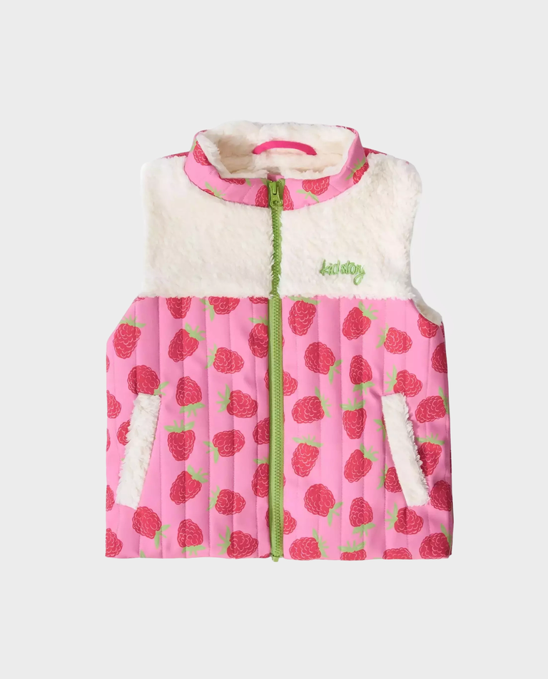 Kamizelka teddy Raspberry Blush