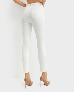 Białe jeansy skinny Susan - Image #2