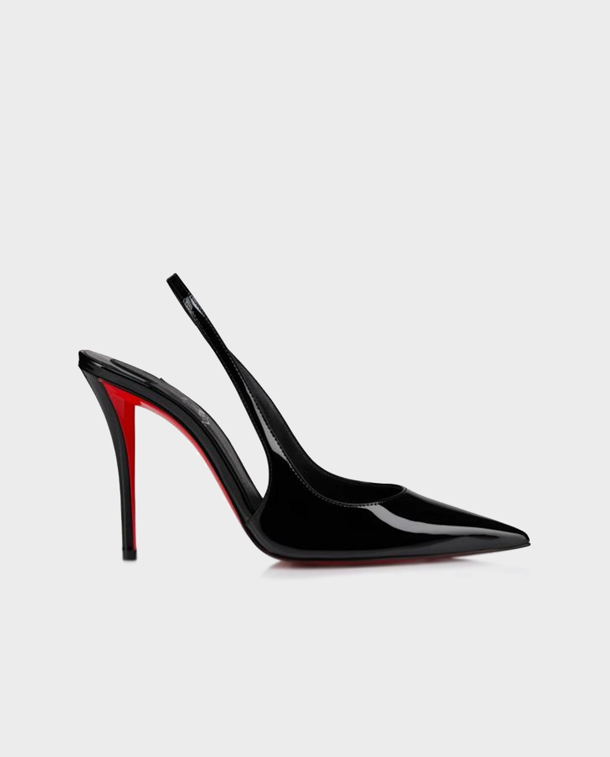 Czarne szpilki Miss Z Sling Back 100 - Image #0