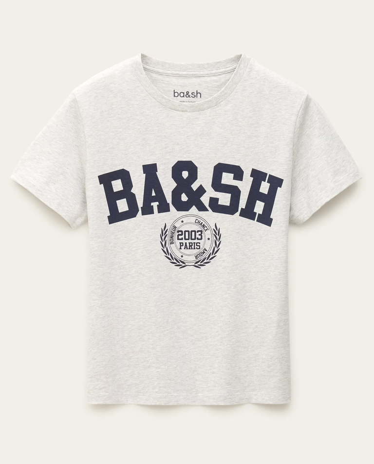 Bawełniany t-shirt z logo Ioni - Image #5