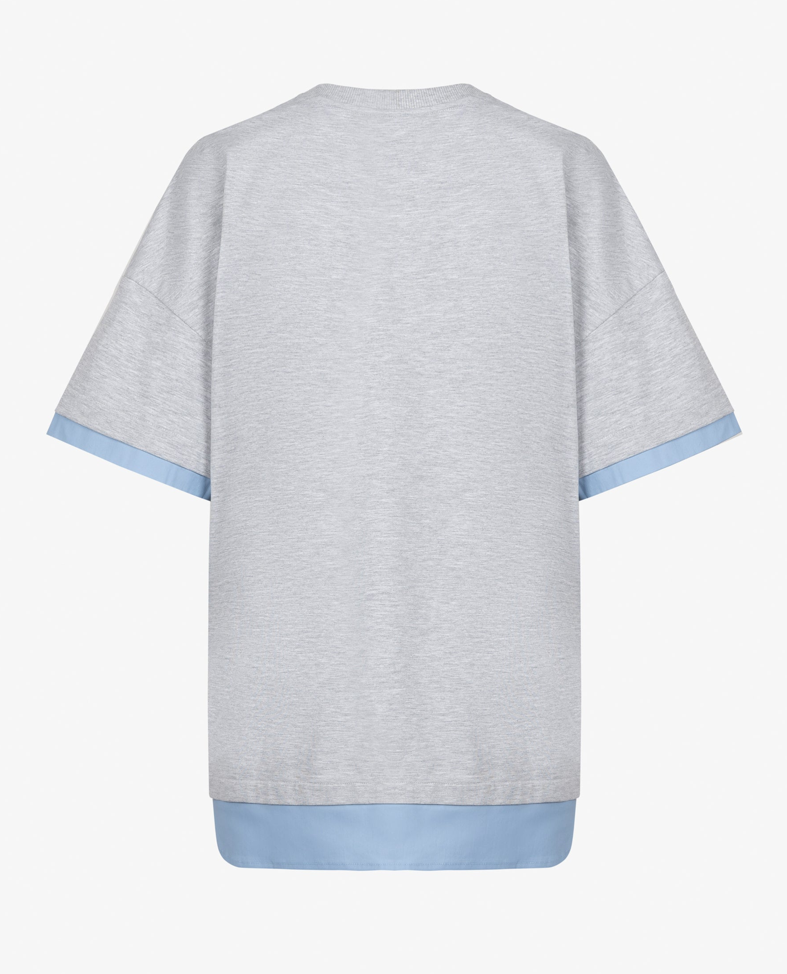 Szary t-shirt oversize Dua - Image #6