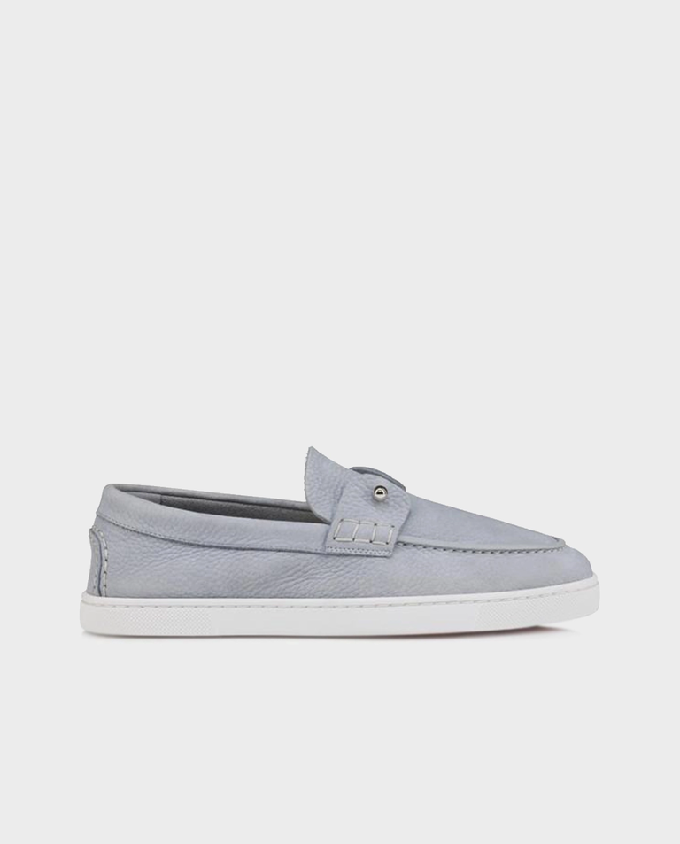 Jasnoszare mokasyny Chambeliboat Donna
