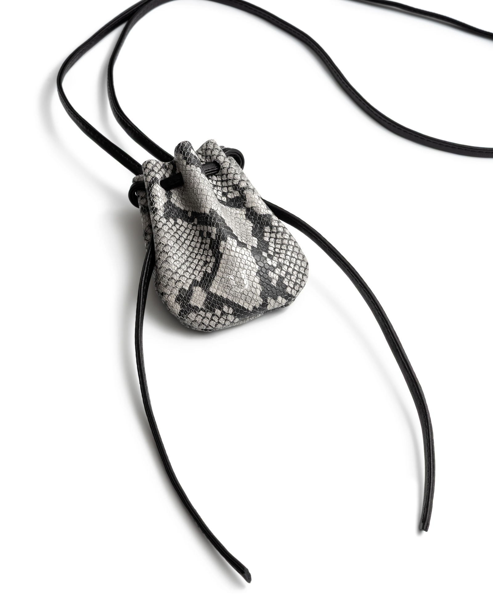 Skórzana saszetka Pouch Mini Snake - Image #1