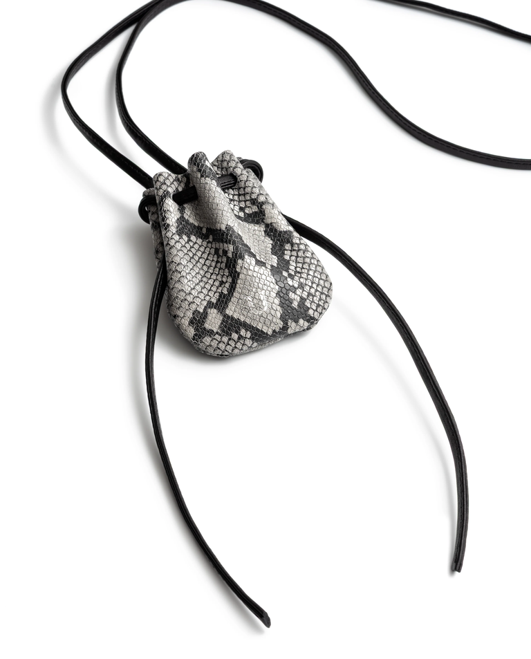 Skórzana saszetka Pouch Mini Snake