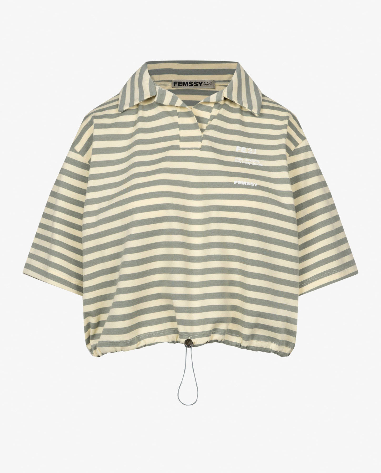 Bawełniany t-shirt w paski Blanche - Image #3