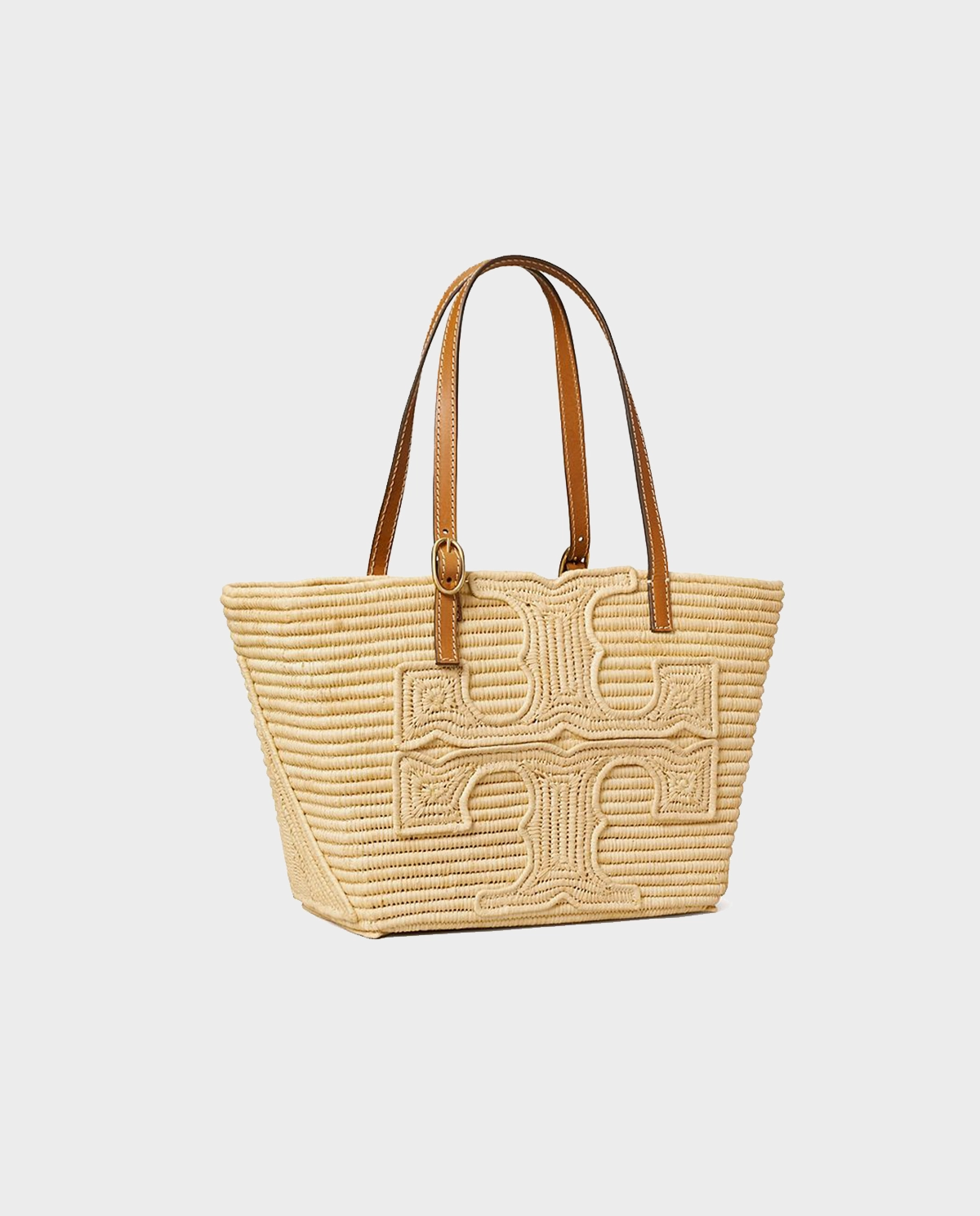 Beżowa torebka Ella Small Raffia - Image #2
