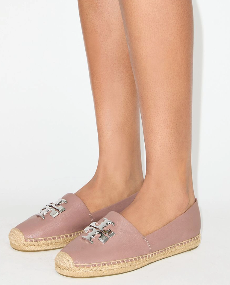 Pudrowo-różowe espadryle Eleanor