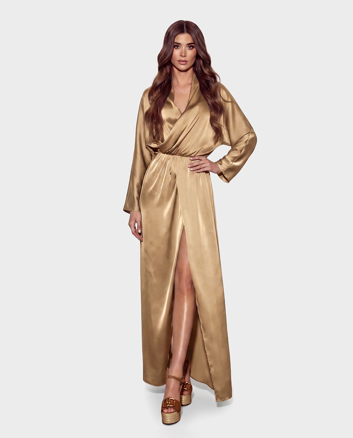 Sukienka maxi Opulence Gold - Image #0