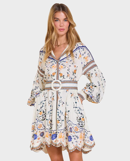 Mini sukienka w stylu boho Flora Amora - Image #0