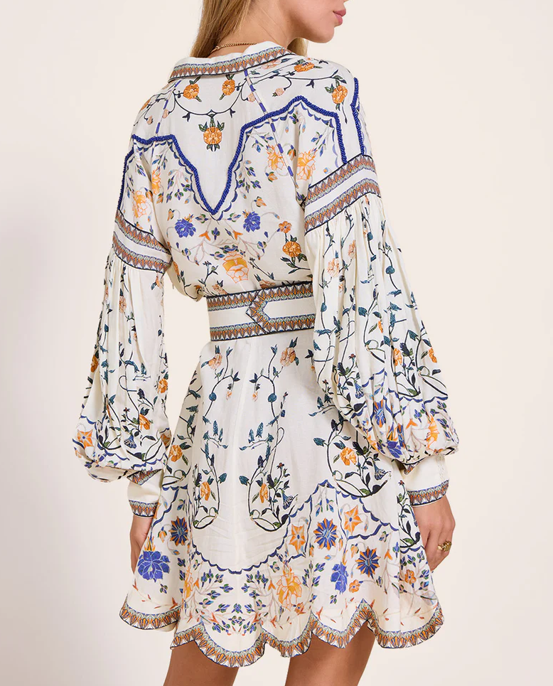 Mini sukienka w stylu boho Flora Amora - Image #2