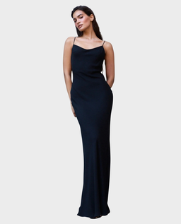 Czarna maxi sukienka Lise - Image #0