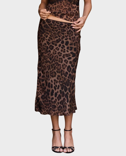 Midi spódnica z printem Genet Leopard - Image #0