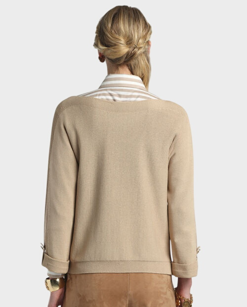 Beżowy sweter Curatore - Image #1