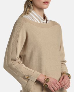 Beżowy sweter Curatore - Image #3