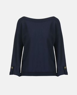 Granatowy sweter Curatore - Image #5