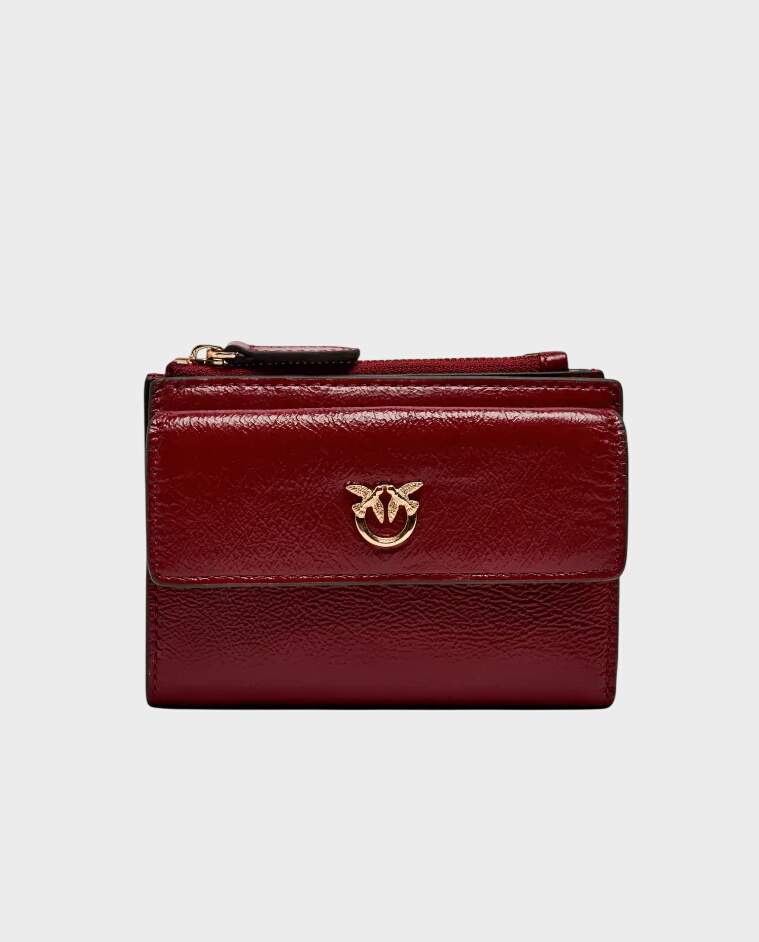 Czerwony portfel Compact Wallet