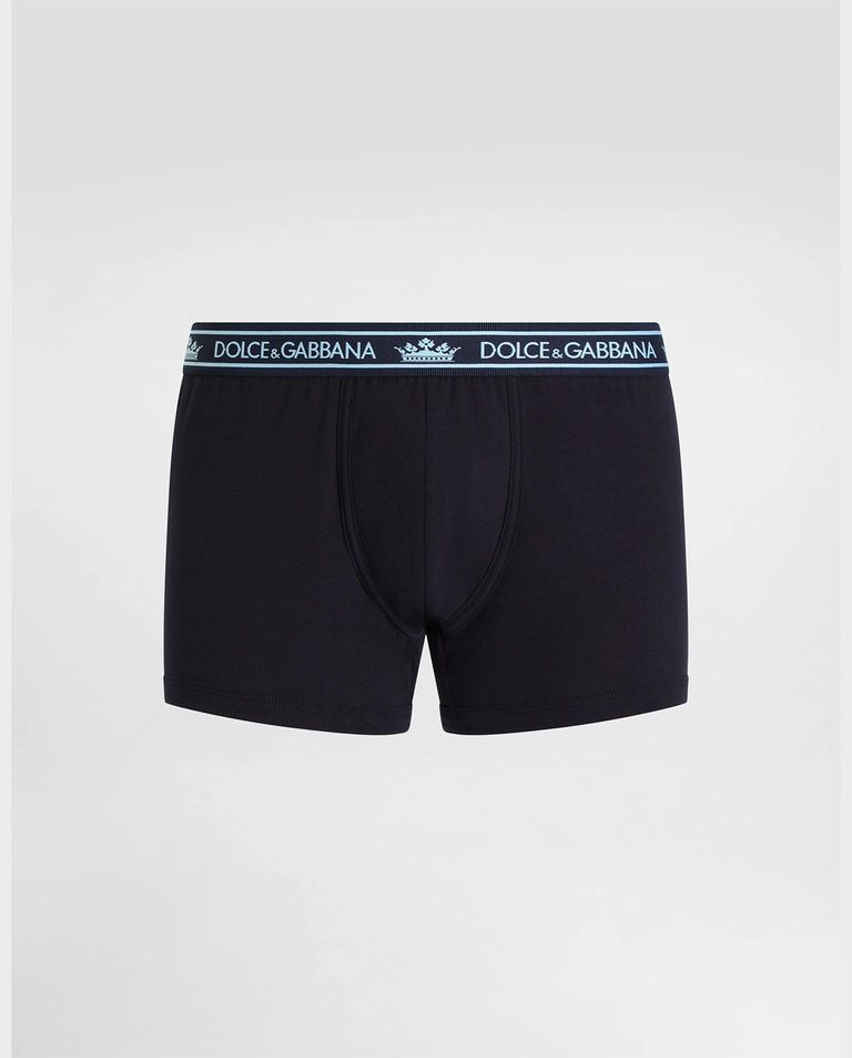 Bawełniane bokserki z logo Regular Fit (3-pack)