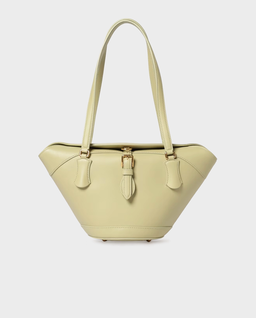 Skórzana torebka na ramię bucket Capri - Image #0