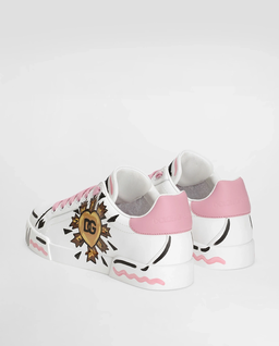 Skórzane sneakersy Portofino Light Strobel - Image #2