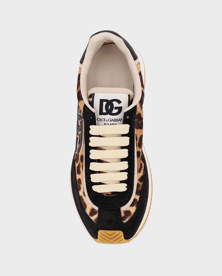 Sneakersy w panterkę DG Cushion - Image #3