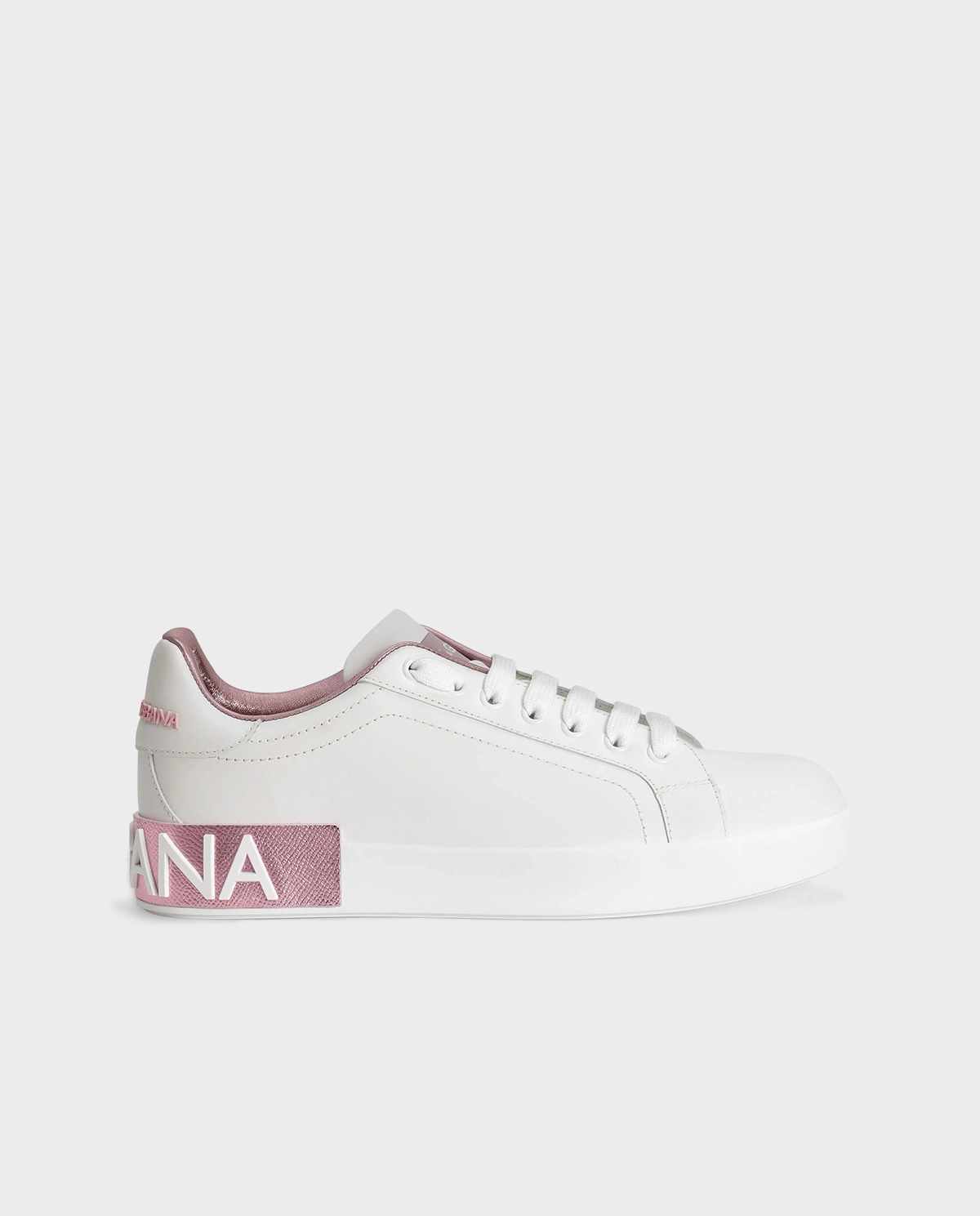 Białe sneakersy skórzane Portofino - Image #0