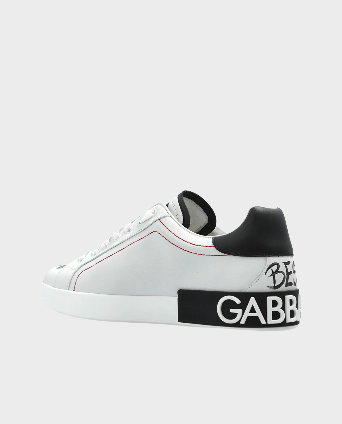 Białe skórzane sneakersy Portofino - Image #2