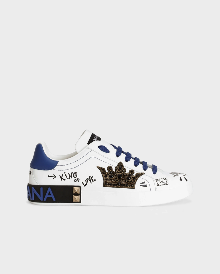 Białe sneakersy Portofino