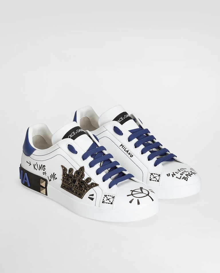 Białe sneakersy Portofino