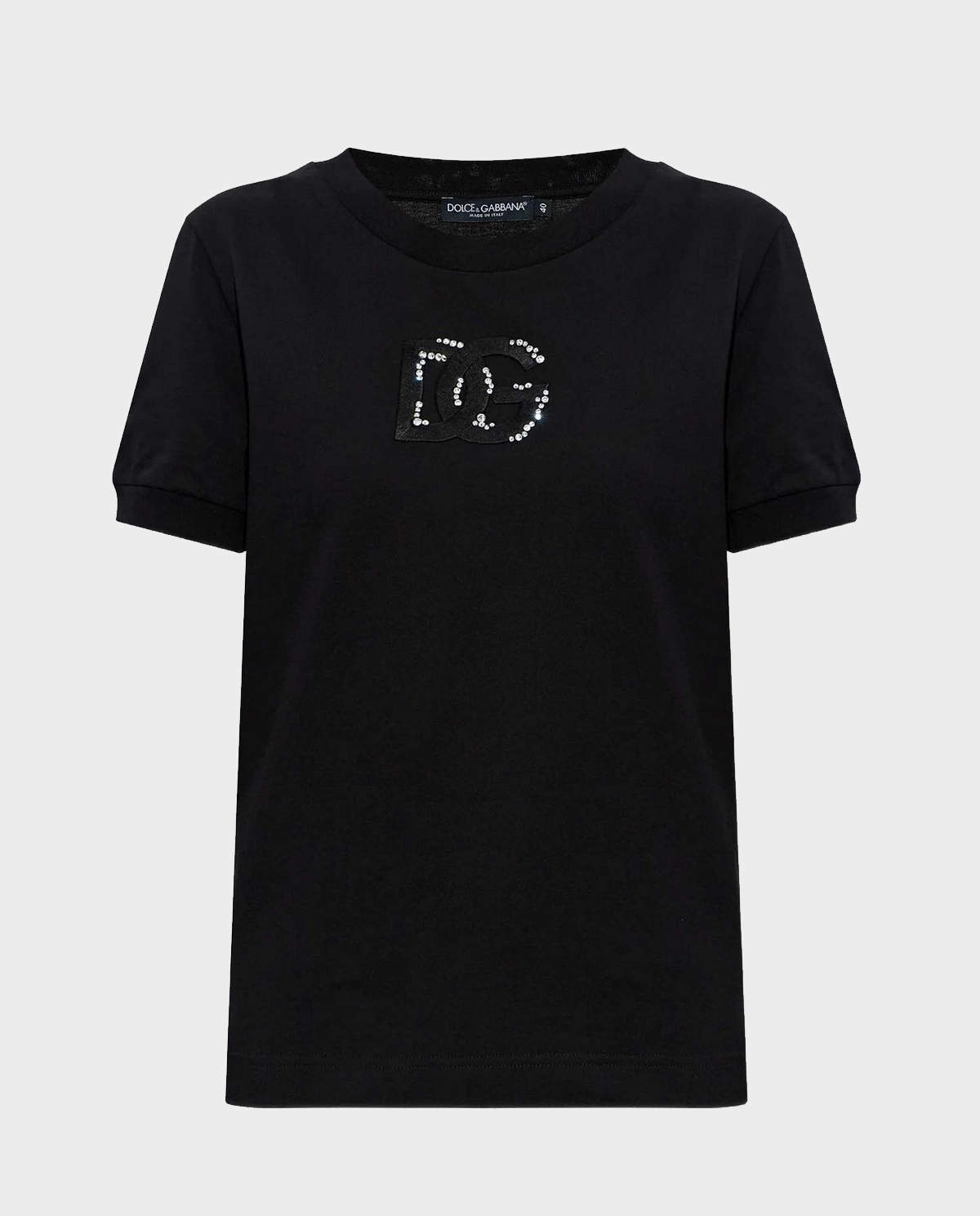 Czarny t-shirt z logo - Image #0