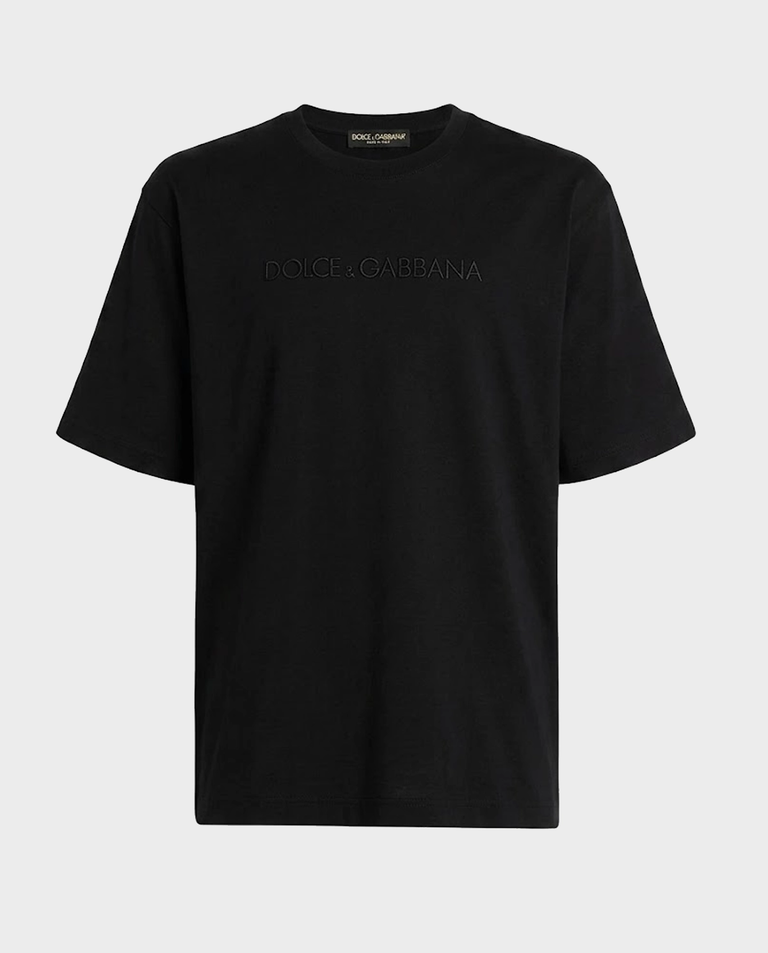Czarny t-shirt z logo