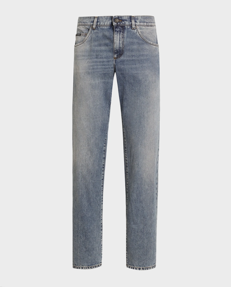 Niebieskie jeansy Classic Fit