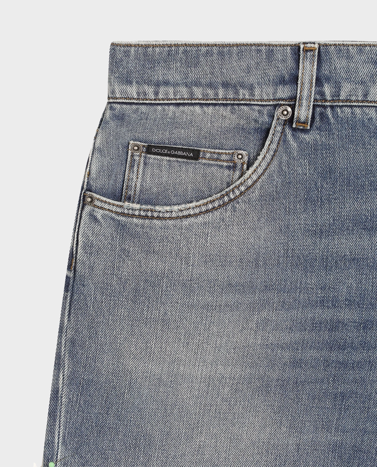 Niebieskie jeansy Classic Fit - Image #2