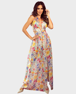 Maxi sukienka z printem Fiore Multi - Image #0