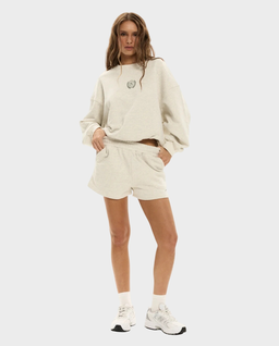 Jasnoszara bluza Varsity - Image #1