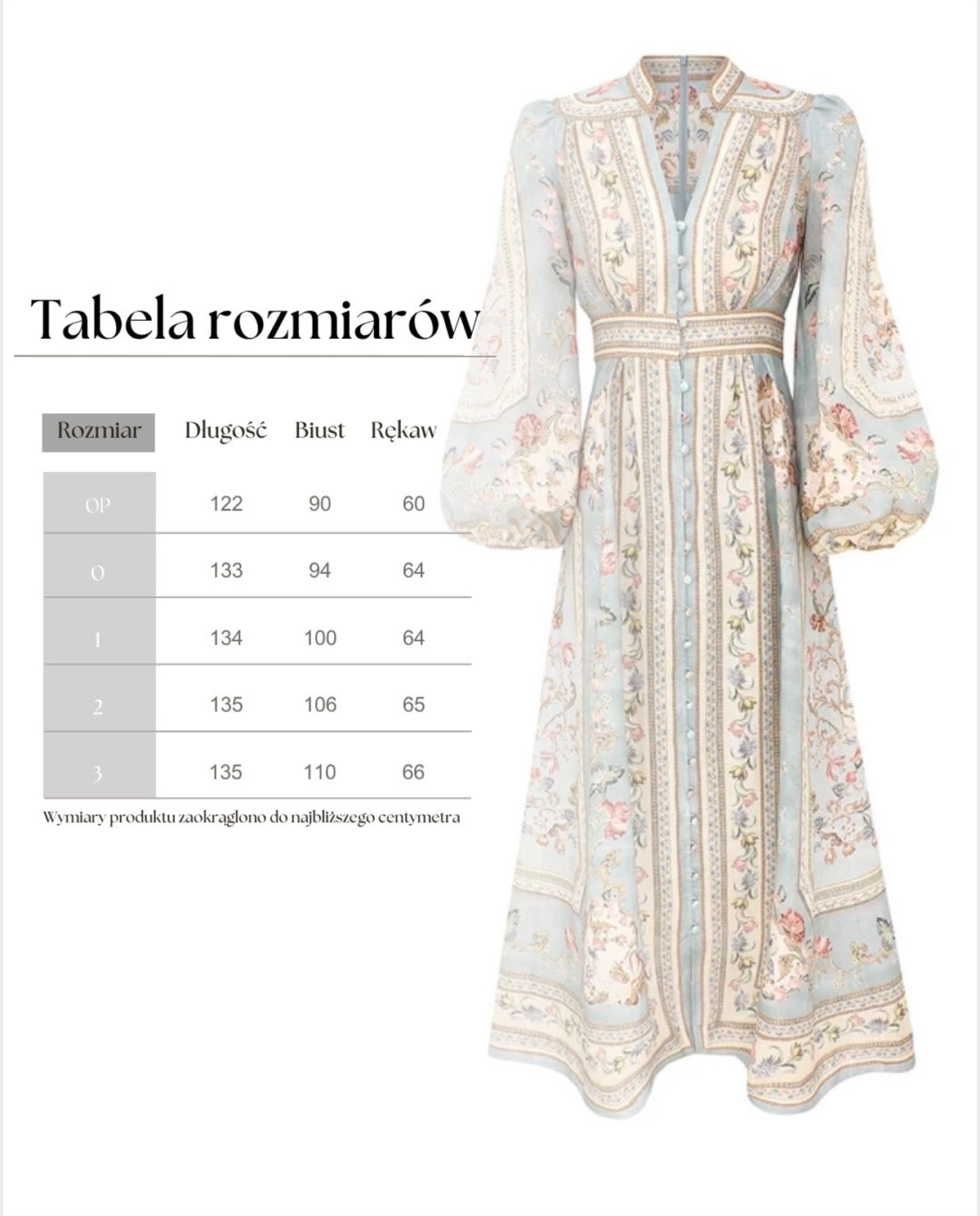 Sukienka w kwiaty Roselight Plunge Midi - Image #6