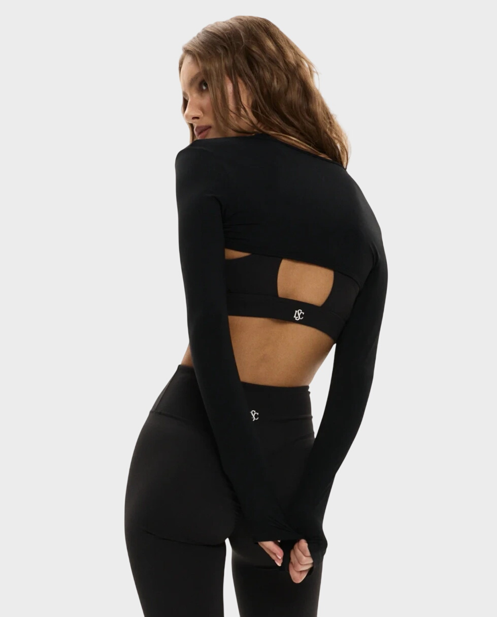 Czarny top Bolero - Image #1
